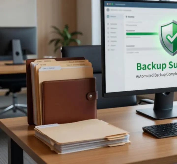 Schemat bezpiecznych kopii zapasowych danych firmowych