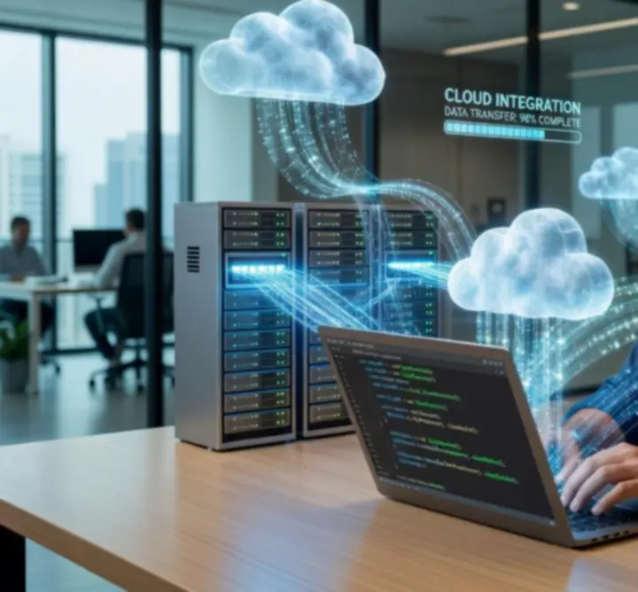 Integracja rozwiązań chmurowych z infrastrukturą firmową