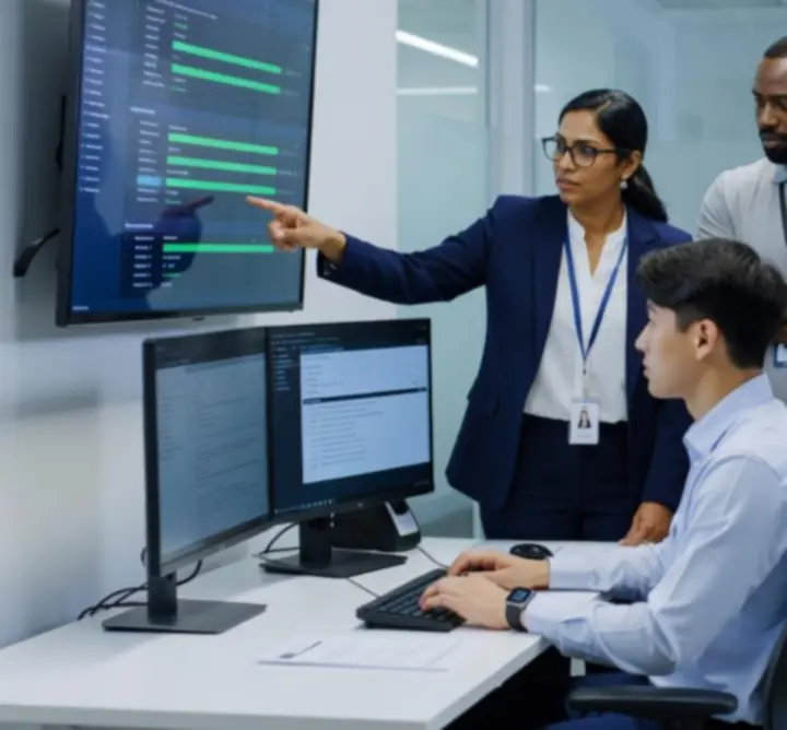 Zespół wsparcia IT reagujący na zgłoszenia serwisowe