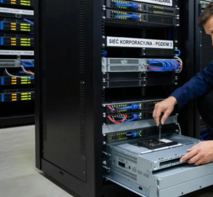 Serwis sprzętu IT w środowisku serwerowym